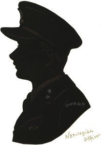 Norwegian officer, Second World War by Unbekannt