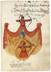 Page from the Album Amicorum of Salomon Schweigger von Sulz, 1576-1608
