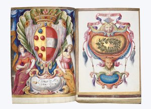 Pages from the Album Amicorum of Philipp Hainhofer, 1596-1633
