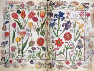 Pages from the Album Amicorum of Philipp Hainhofer