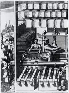 Papermaking, Germany by Unbekannt