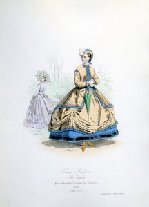 Paris Fashions at the time of the Second Empire by Unbekannter Künstler