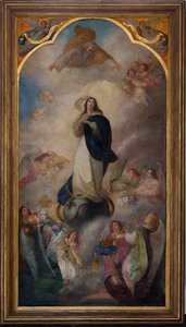Parish Church (Saint Julien Church). Interior. Immaculate Conception by Unbekannter Künstler