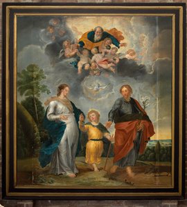 Parish Church. Interior. The Holy Family (?) by Unbekannter Künstler