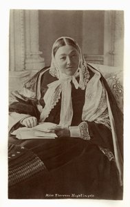 Portrait of Florence Nightingale, pub 1932 by Unbekannter Künstler