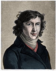 Portrait of Louis de Saint Just by Unbekannt