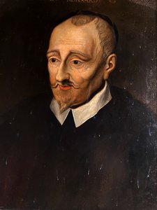 Portrait of Ronsard. Saint-Cosme Priory, Touraine