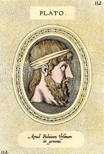 Portrait of Plato by Unbekannter Künstler