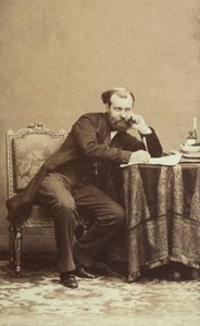 Portrait of the famous French composer Charles Gounod by Unbekannter Künstler