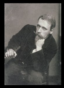 Portrait Photograph of Walter Crane (1845-1915) by Frederick Hollyer (1837-1933) 1886 by Unbekannt