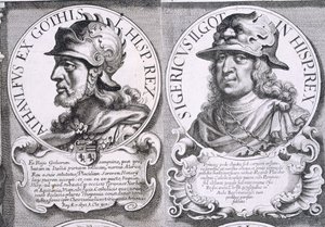 Portraits of Ataulf and Sigeric by Unbekannt