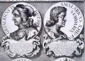 Portraits of Gesalec and Amalaric