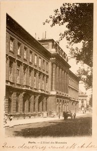 Postcard/Hotel des Monnins/Paris/Seine/Ile de France/France by William M. Timlin