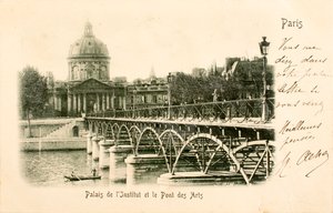 The Institute, Pont des Arts, Paris, France