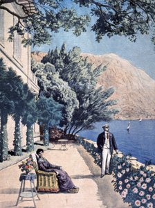 Presidential Holiday, Poincare at Eze les Pins