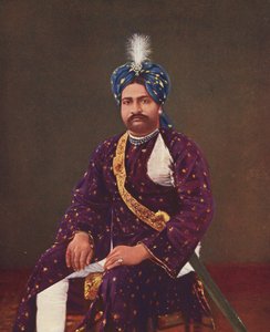Prince Sher Zaman Born in 1881; Prince and first son of Rasul Khan; Photo taken in early 1900s; Junagadh; Gujarat; India by Unbekannter Künstler