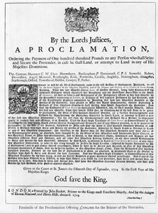 Proclamation of 15 September by Unbekannt