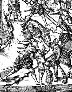 Religious wars. Massacre of St. Bartholomew, August 24 by Unbekannt