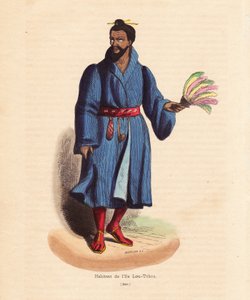 Resident of the islands Ryu Kyu