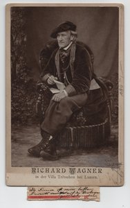 Richard Wagner (1813-1883) by Unbekannter Künstler