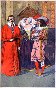 Richelieu, Marie de Medicis, Louis XIII by Unbekannter Künstler