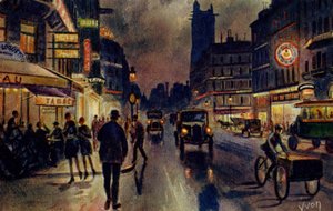 Rue de Rivoli, Paris, c.1933 (postcard)