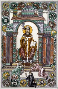 Saint Dunstan by Unbekannter Künstler