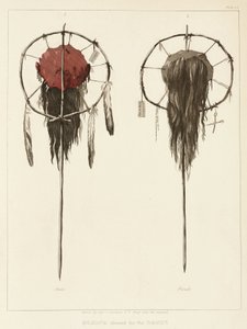 Scalps dressed for the Dance by Unbekannter Künstler
