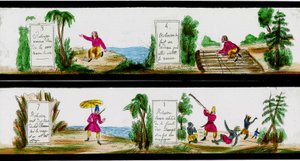Scene from the Adventures of Robinson Crusoe