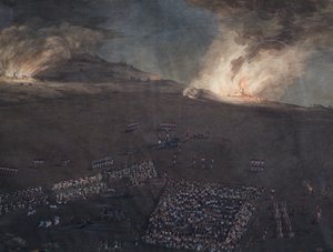 Battle Sketch from the Napoleonic Wars