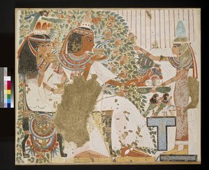 Shrine erected by Pharaoh Taharqa in the court of the Temple of Amun built by him at Kawa in Nubia, 25th Dynasty, Late Period, 690-64 BC by Unbekannt