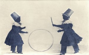 Silhouette of Two Members of the Brett Family