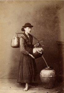 Small Trades: Portrait of a Water Carrier (19th Century) by Unbekannt