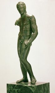 Statuette of a Male Boxer, Greek
