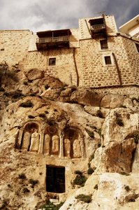 Convent of Our Lady of Saydnaya, AD 547, Syria by Benjamin Baud