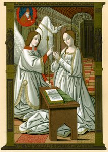 The Annunciation by Unbekannter Künstler