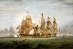 The Battle of Cape Saint Vincent, February 14 by Unbekannter Künstler
