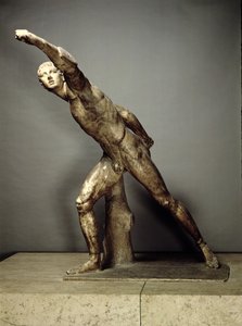 The Borghese Gladiator by Unbekannt