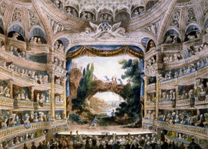 The Comedie Francaise Theatre in the Late 18th Century