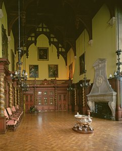 The Great Hall, Burghley House, Stamford, Lincolnshire by Unbekannt