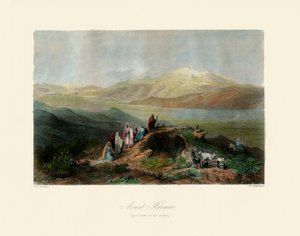 The Holy Land - Mount Hermon - Bible by Unbekannter Künstler