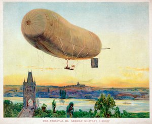The Parseval III: German Military Airship by Unbekannt