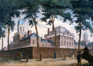 The Pennsylvania Hospital in Philadelphia by Unbekannter Künstler
