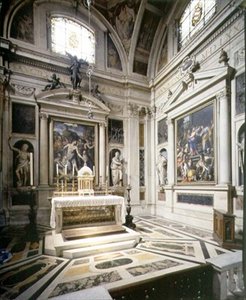 The Salviati Chapel (Capella Salviati) View of the Altar by Benjamin Baud