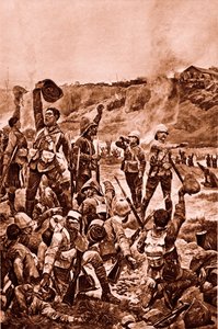 The Surrender of Cronje at Paardeberg by Unbekannter Künstler
