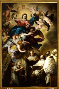 The Virgin Appears to the Carmelite Saints