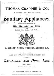 The catalogue of Thomas Crapper and Company by Unbekannt