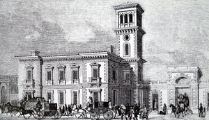The exterior of London Bridge Station by Unbekannt