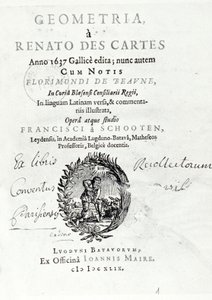 The Geometry by Rene Descartes by Unbekannter Künstler