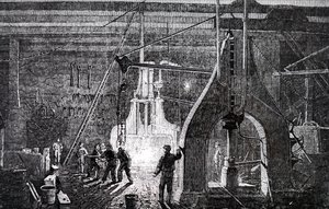 The manufacture floor of the Robert Stephenson and Company